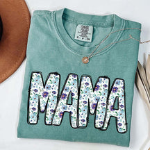 Vintage Floral Mama Mothers Day T-Shirt