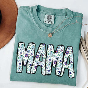 Vintage Floral Mama Mothers Day T-Shirt