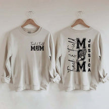 Custom Track and Field Mom Sweatshirt