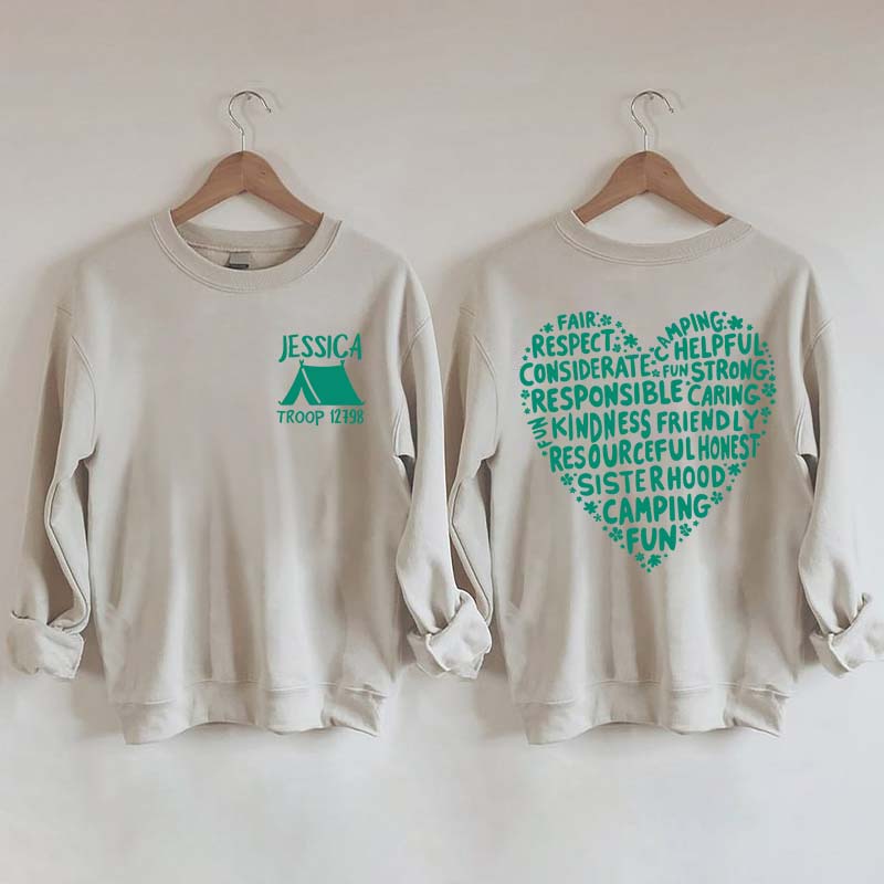 Custom Camp Sweatshirt
