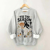 Tis' the Season Pumpkin Ghost Cute Sweatshirt