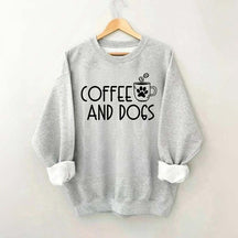 Coffee and Dogs Sweatshirt