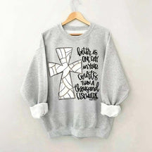Volleyball Religous Sweatshirt