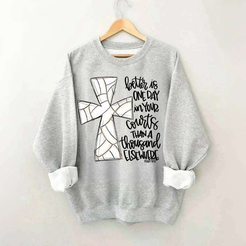 Volleyball Religous Sweatshirt