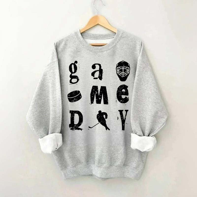 Game Day Hockey Vibes Sweatshirt