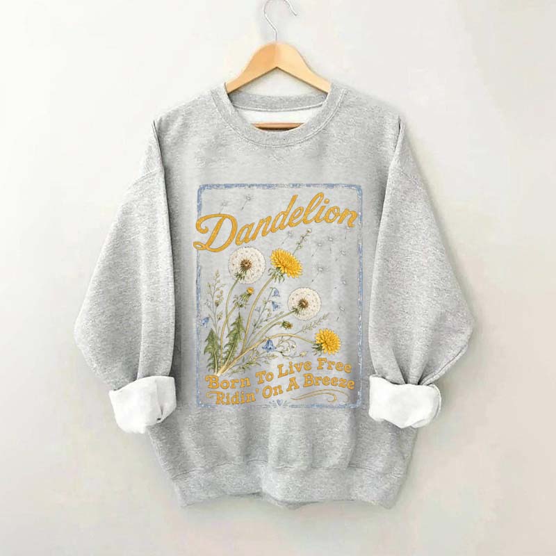 Comfort Colors Dandelion Country Music Sweatshirt