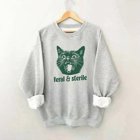 Feral and Sterile Cat Sweatshirt