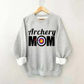 Archery Mom Bow and Arrow Sweatshirt