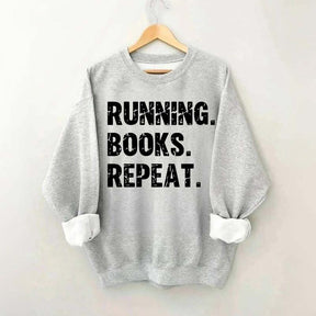 Running Books Repeat Sweatshirt