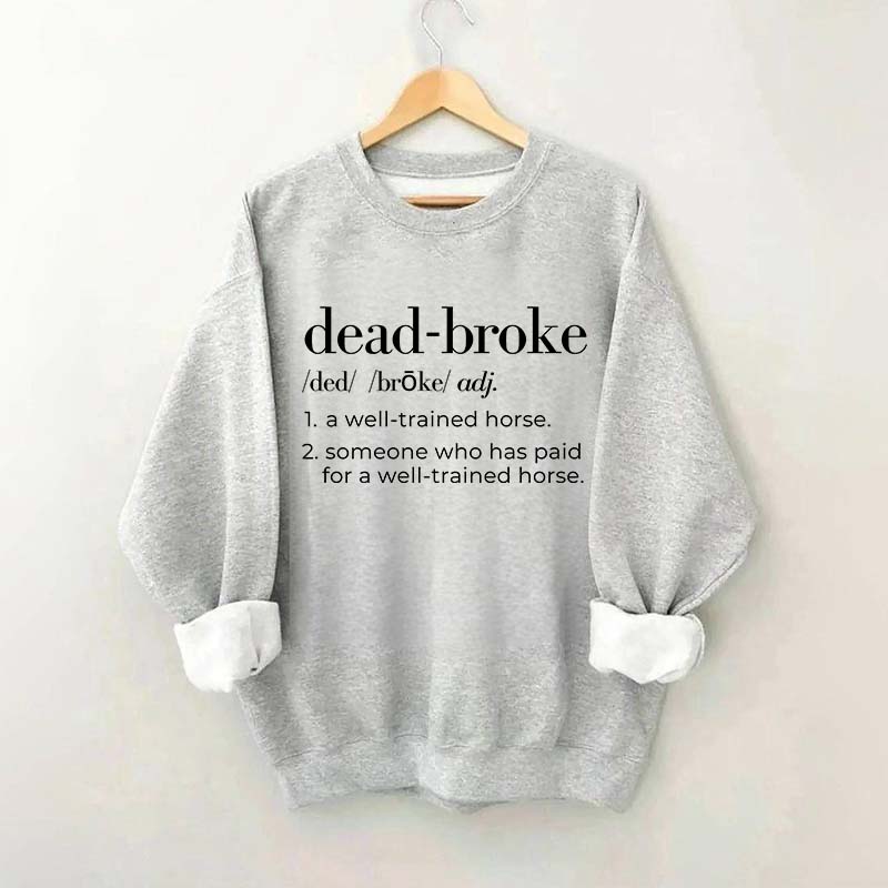 Women's Horse Horseback Riding Sweatshirt