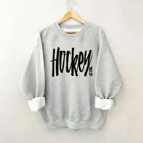 Hockey Girl Cute Sweatshirt