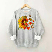 Autumn Sunflower Sweatshirt