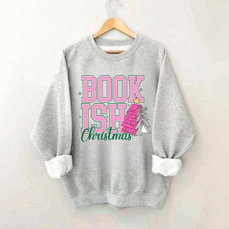Bookish Christmas Cute Sweatshirt