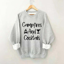 Campfires and Cocktails Sweatshirt