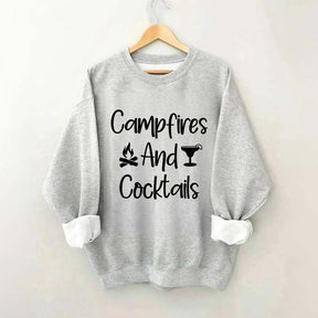 Campfires and Cocktails Sweatshirt