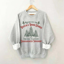 Feminist Christmas Liberal Sweatshrit