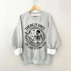 Summer Casual Skull Sweatshirt