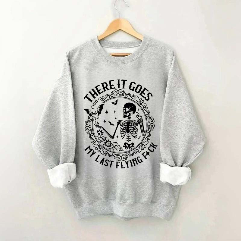 Summer Casual Skull Sweatshirt