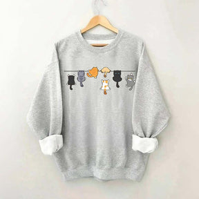 Cat Peeking Lover Sweatshirt