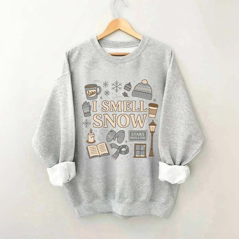 I Smell Snow Christmas Sweatshirt
