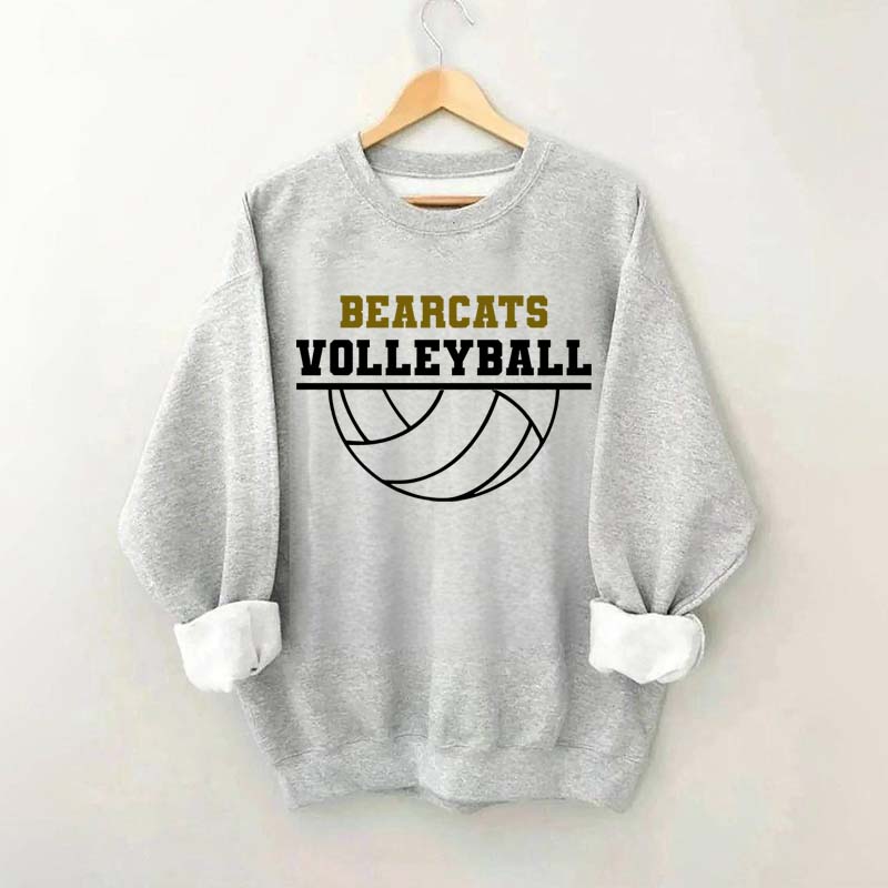 Custom Your Text Volleyball Sweatshirt