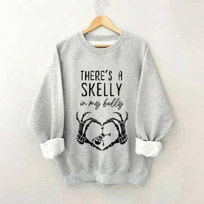 Spooky Mama Halloween Pregnancy Sweatshirt