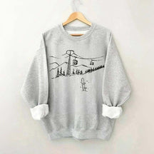 Snowboard Ski Winter Sweatshirt