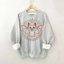 Retro Bat Spooky Season Sweatshirt