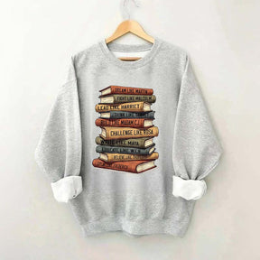 Black History Book Lover Sweatshirt