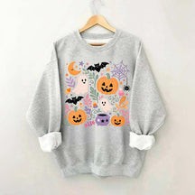 Floral Halloween Fall Spooky Season Sweatshirt