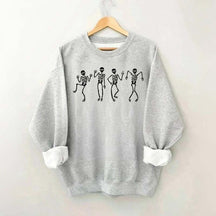 Minimalist Dancing Skeleton Sweatshirt