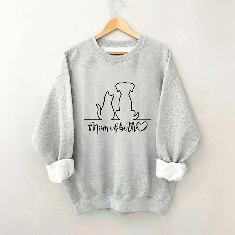 Cat And Dog Lover Sweatshirt