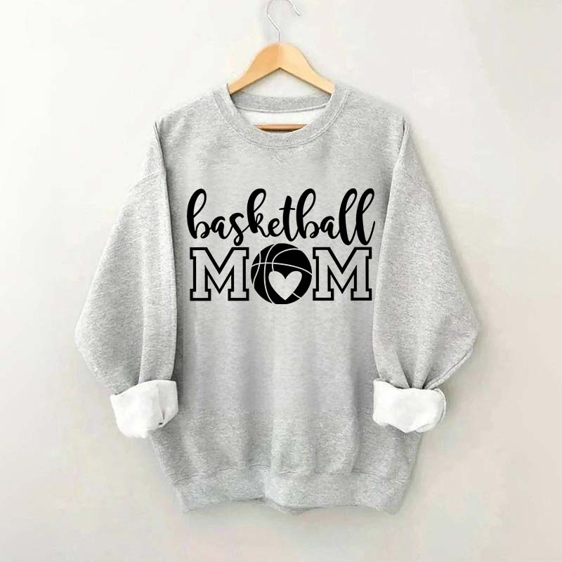 Basketball New Mom Sweatshirt