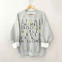 Wizard Book Titles Sweatshirt