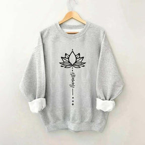 Namaste Floral Yoga Sweatshirt