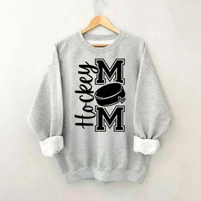 Hockey Mom Heart Simple Sweatshirt