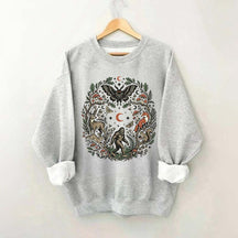 Forest Friends Cryptid Mothman Bigfoot Sweatshirt