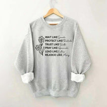 Floral Women Of The Bible Sweatshirt