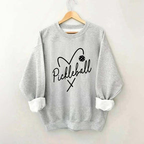 Pickleball Heart Sweatshirt