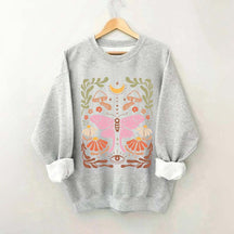 Luna Moth Floral Sweatshirt