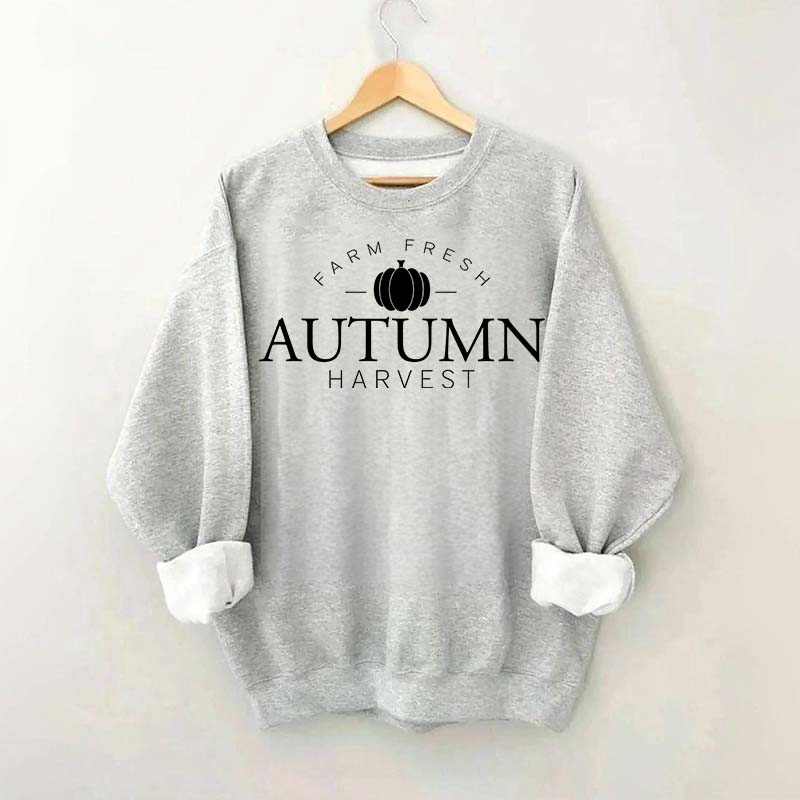 Autumn Harvest Thanksgiving Pumpkin Sweatshirt