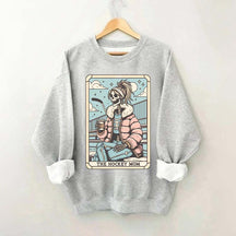 Tarot Card Hockey Mom Sweatshirt