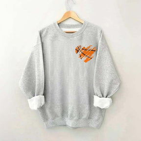 Retro Heart Basketball Mama Sweatshirt