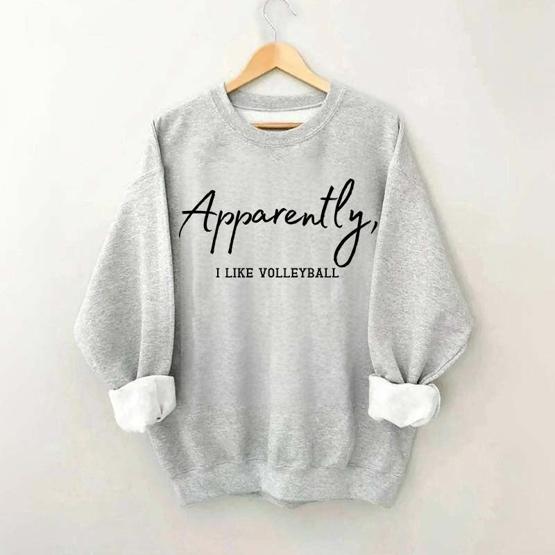 Comfort Colors I Like Volleyball Sweatshirt