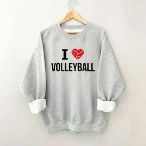 I love Volleyball Sweatshirt