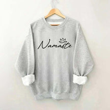 Namaste Yoga Meditation Flower Sweatshirt