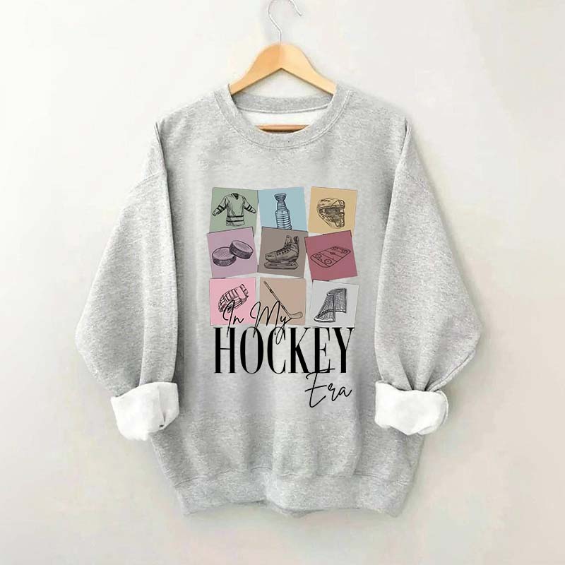 Retro In My Hockey Era Sweatshirt