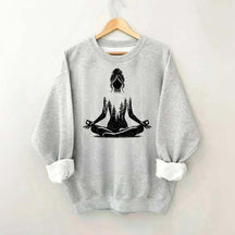 Yoga Pose Forest Sweatshirt