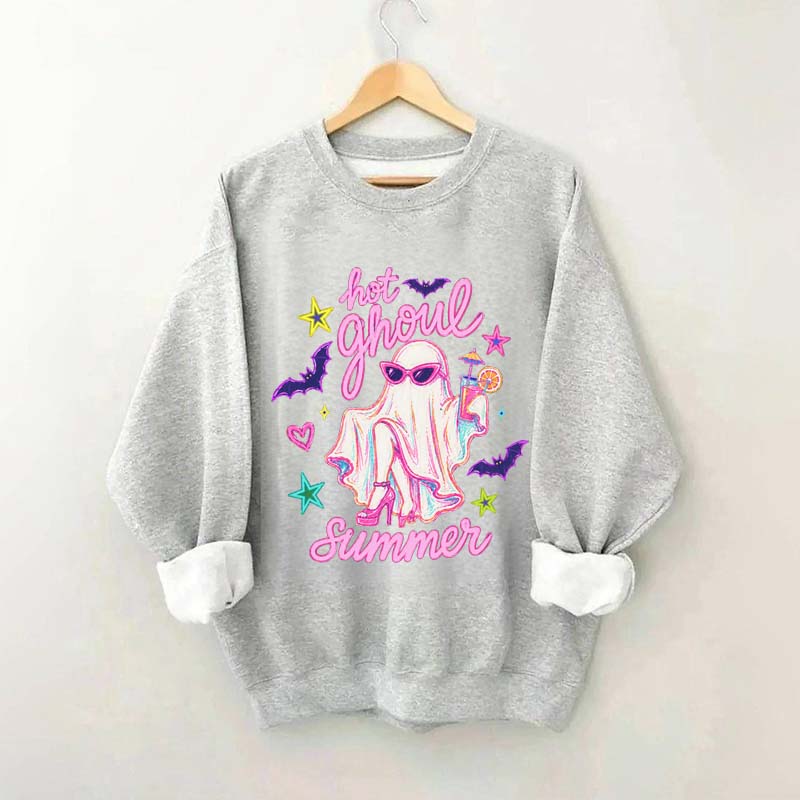Hot Ghoul Summer Spooky Sweatshirt