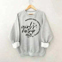 Personalized Year Matching Friends Fall Girls Trip Sweatshirt